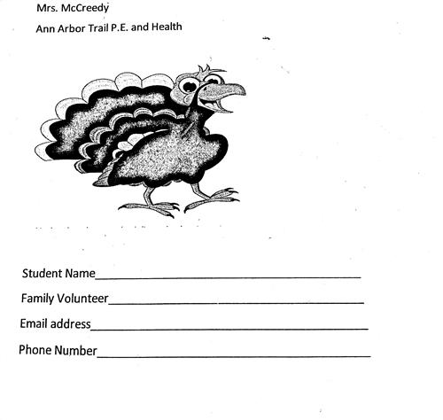 Volunteer Slip